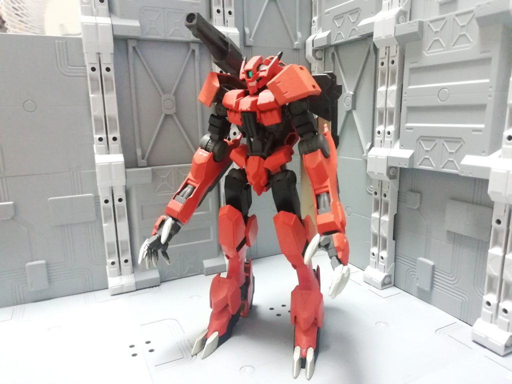 素立ち。動きがないとやっぱり間延び感が否めません