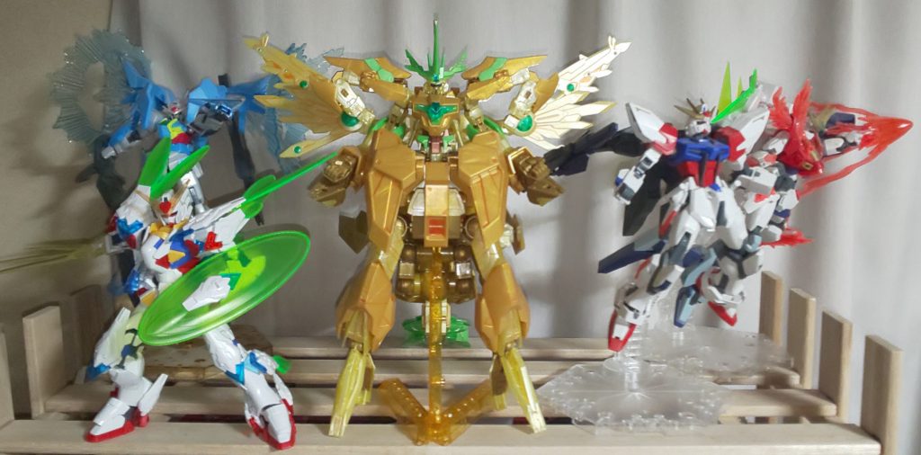 全員集合やっぱ最高だな、ガンプラバトルは!