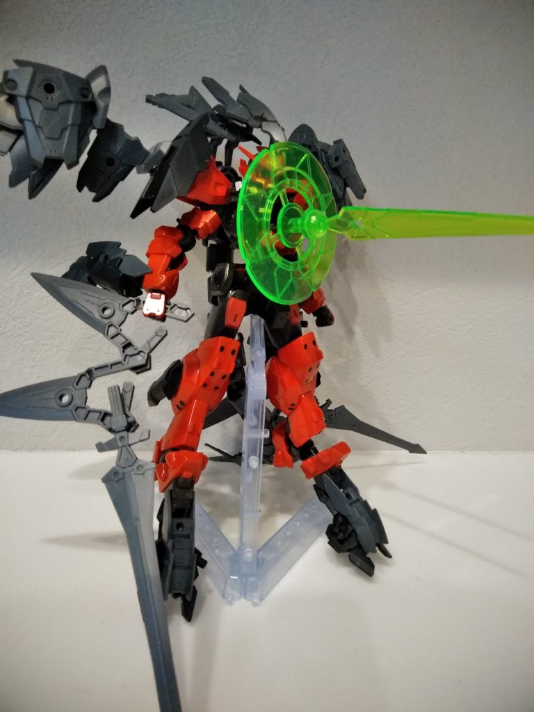 魔法陣展開、砲撃！！