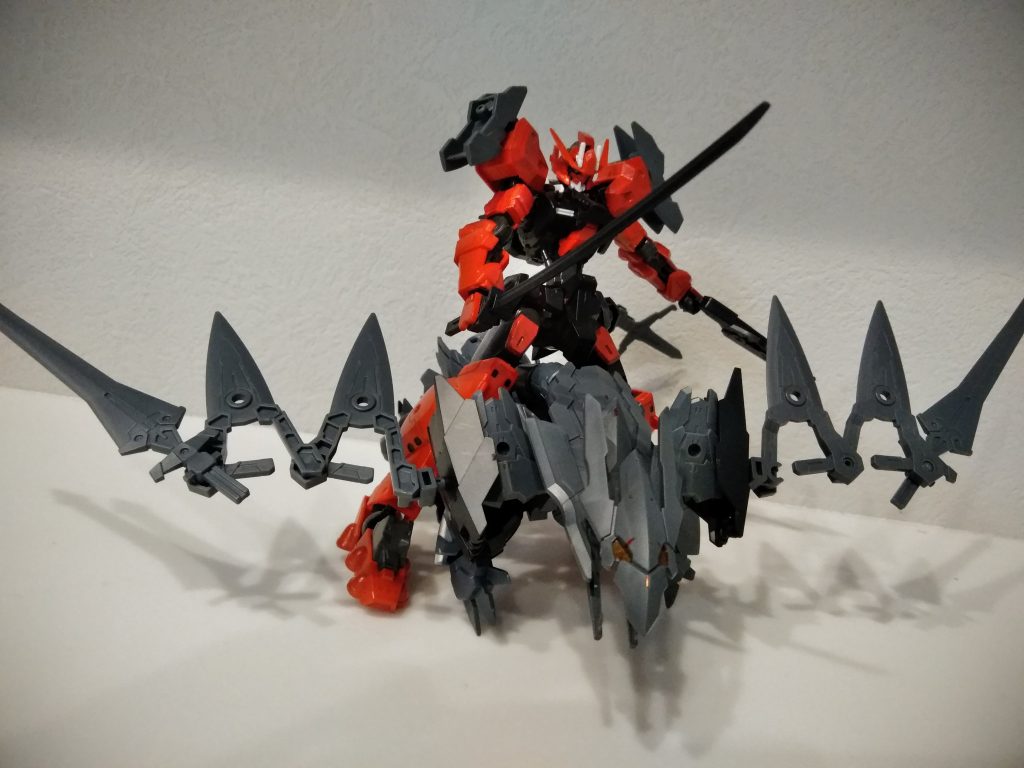 竜に乗る戦士をイメージ！戦国アーマーメインなので和のイメージに！