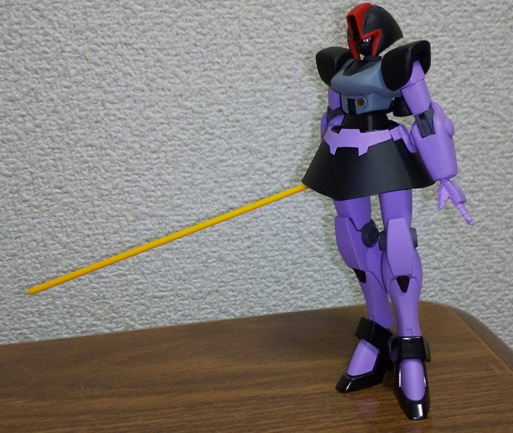 最初の状態。10年以上前の物なので、技術が今よりも更に低い所が散見されます……(´Д｀；)特にスカートのTHE・プラバン感と太すぎる腕は、当時から歯痒かった部分。