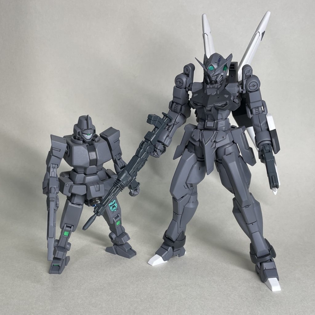 以前作ったコアリーオーNPDと同じような配色で塗装しました。