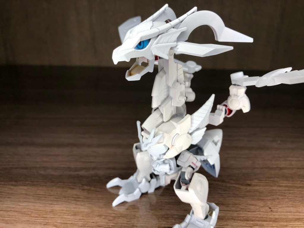 【ポケモンガンプラ】レシラム–4枚目/制作者：コン◎SDポケモンガンプラ