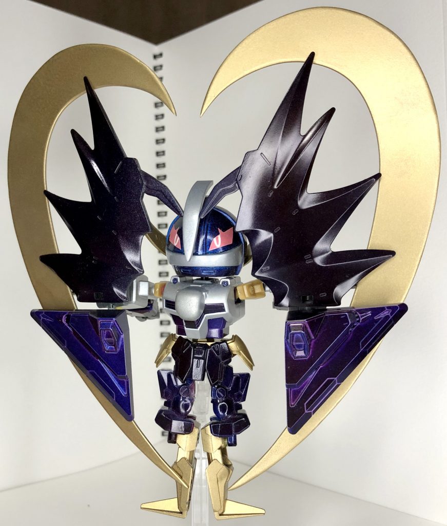 はい!MS形態から展開ルナアーラのMA形態に変形しました