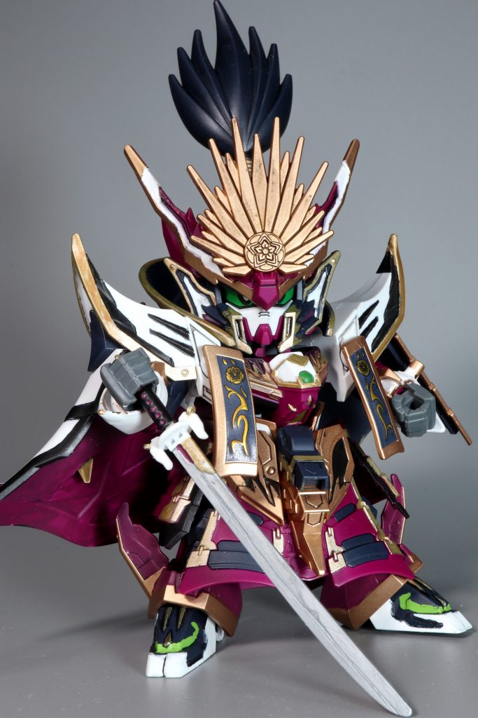 へし切り長谷部塗装後にもっとシャープになる様に加工すればよかったと後悔。