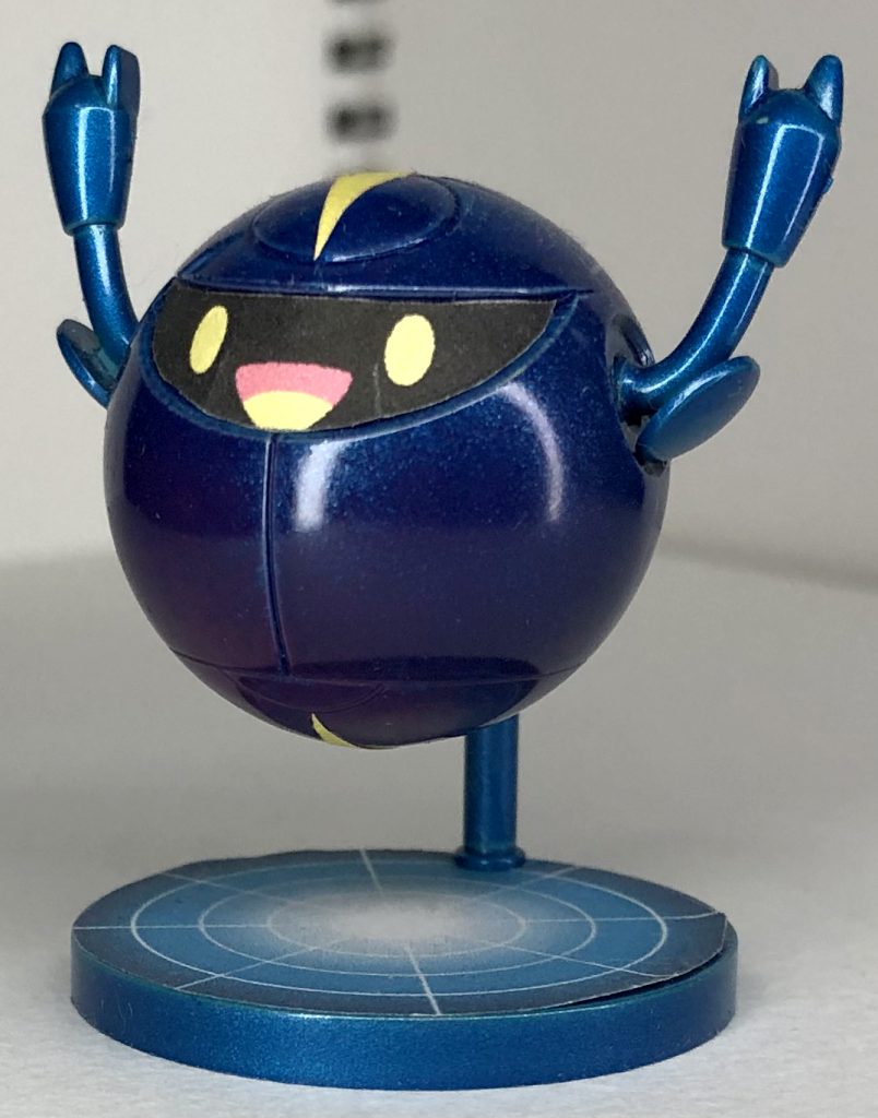 正面コスモッグらしい青〜青紫の色合いで口元追加で可愛らしさアップ♪