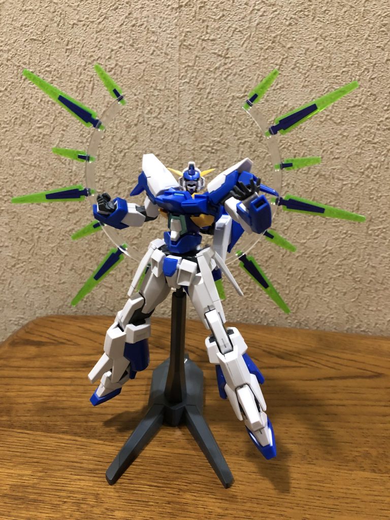 HGガンダムAGE-FXフェイスオープン–3枚目/制作者：FLspine