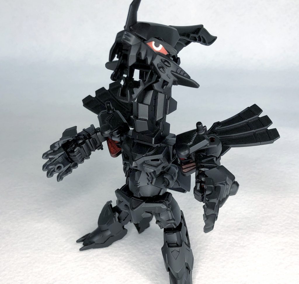 良い具合にカッコいいドラゴンに仕上がりました♪