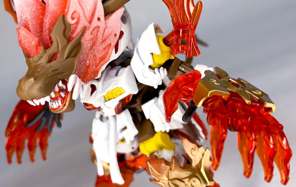 さらに剛猿形態のマスク、爪などのエフェクトも追加ゴウカザルの「もうか」状態を意識で(そう呼びます!)