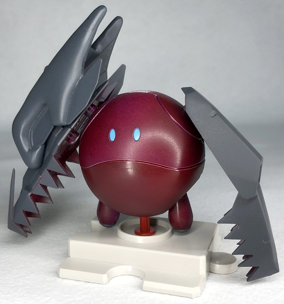 全身丸いボディに龍の上下顎を携えた姿...デザイン元ポケの姿をかなりうまく押さえれたかと思います