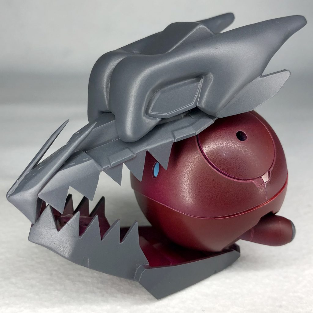 パーツ差し替えで「ドラゴンヘッド」モード！（適当）わざ『ドラゴンエナジー』を打つ際の姿のようにできます