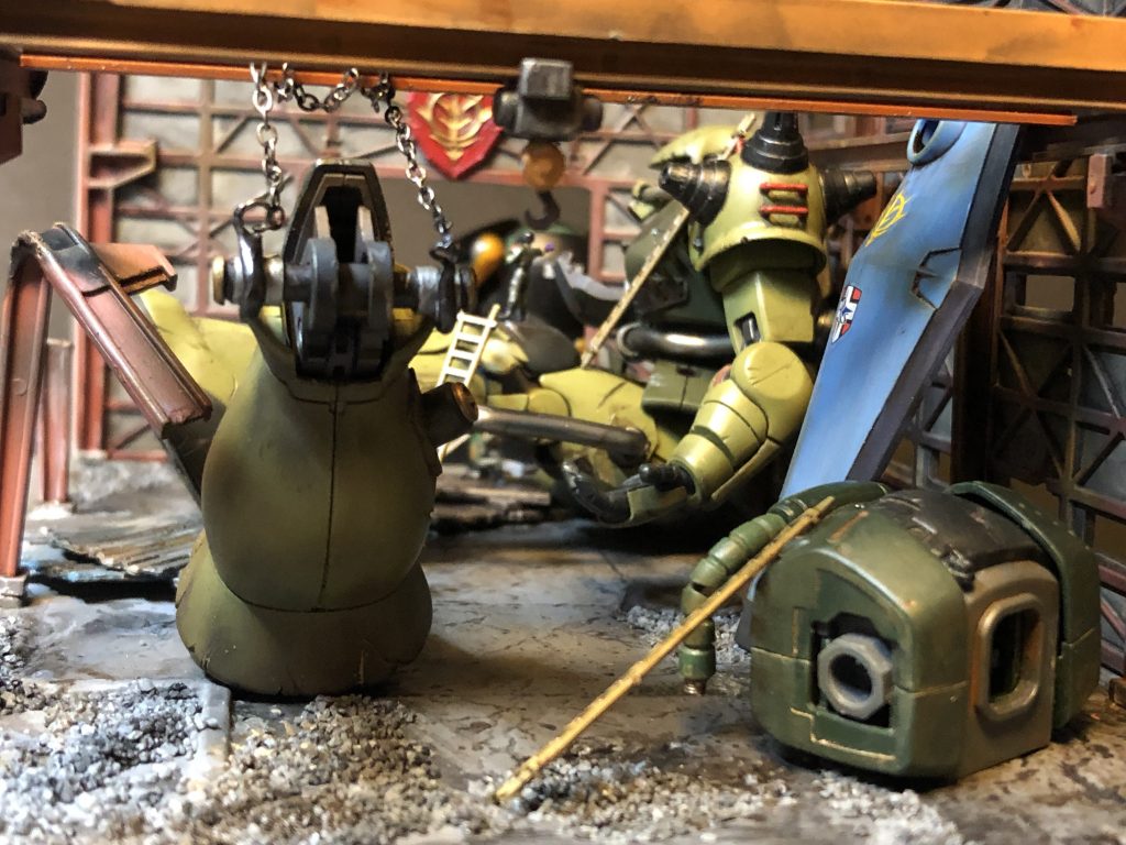 ジオン残党軍の野戦陣地–5枚目/制作者：barbar0079