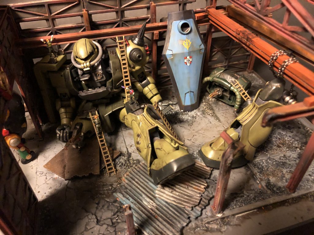 ジオン残党軍の野戦陣地–6枚目/制作者：barbar0079