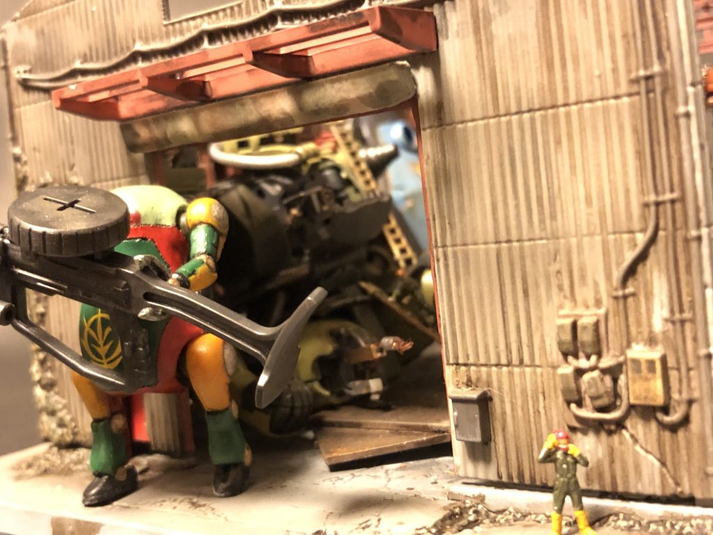 ジオン残党軍の野戦陣地–8枚目/制作者：barbar0079