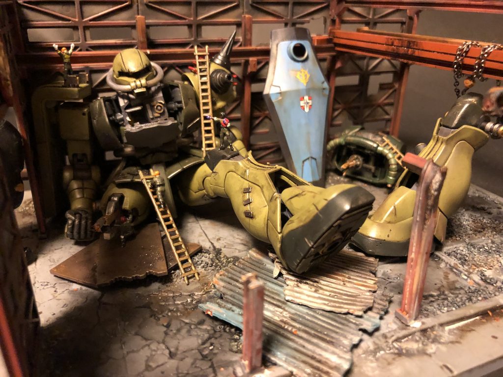 ジオン残党軍の野戦陣地–7枚目/制作者：barbar0079