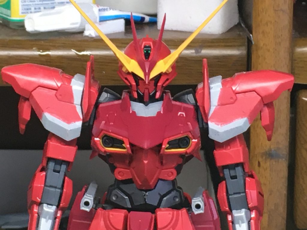 1mmプラ板で大型化もしました。