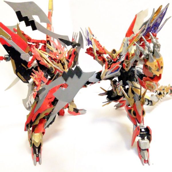 <合体ギミックもあるぞ！！>　ガストル＆ボルクス　（オリガン）