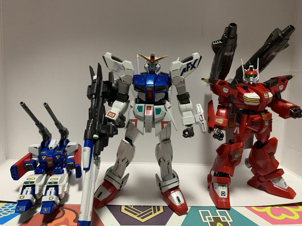 「じゃないV作戦始動!!」新時代のガンダム、ガンキャノン、ガンタンクですw