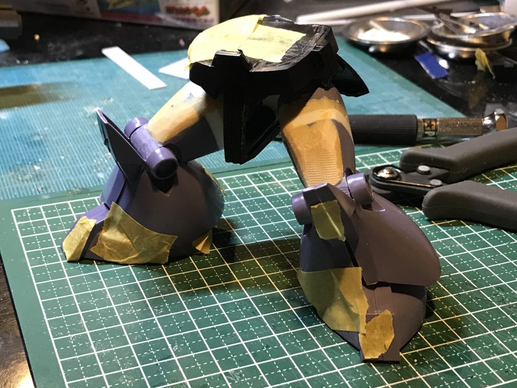 しっかりと四股立ち.