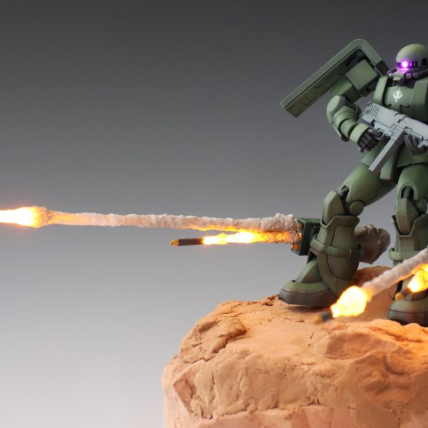 フットポッド一斉射