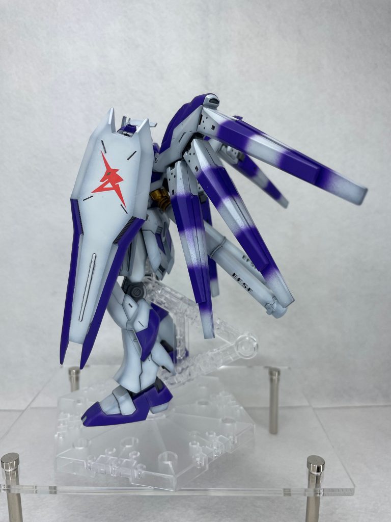 シールドもこの塗り分けが一番好きです。