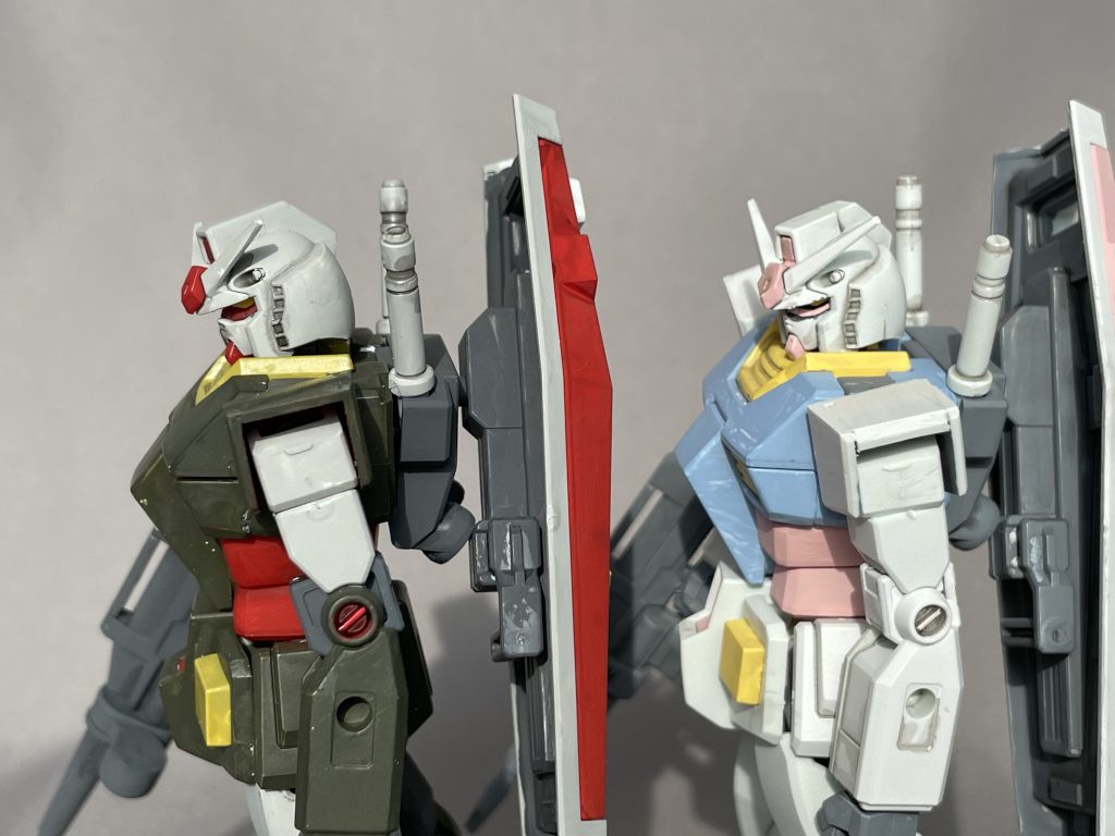 怒り肩の肩アーマーは削り飛ばしてプラバンを貼って修正.