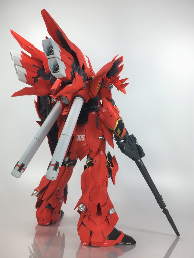 バーニアはシルバー１色。メタルパーツ感が欲しかったんですが、どうでしょう...？