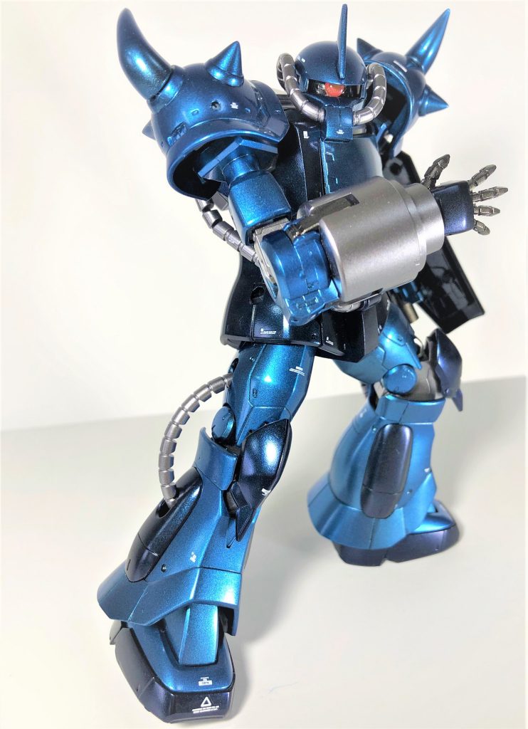 腕をつけました。