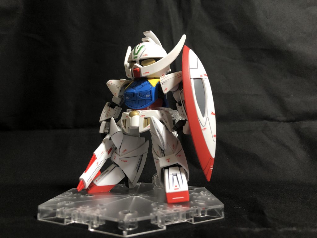 武器はHGのものをそのまま使用していますボリューム感はマッチしていると思います