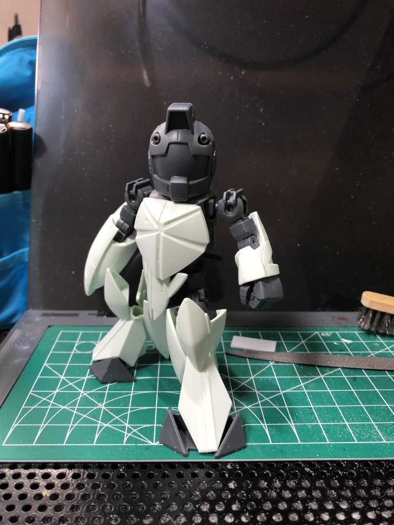 ∀ガンダムと同様にCSフレームに外装をつけています