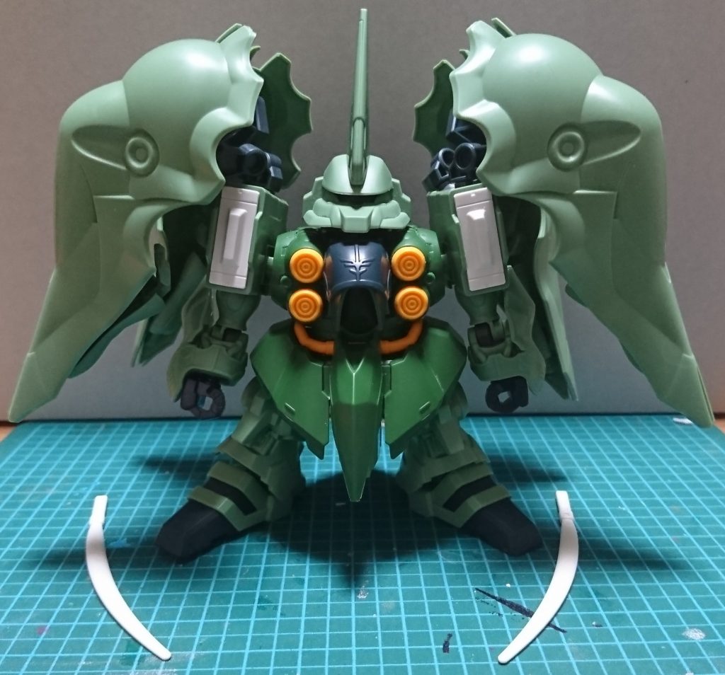 塗装前の比較用パチ組み