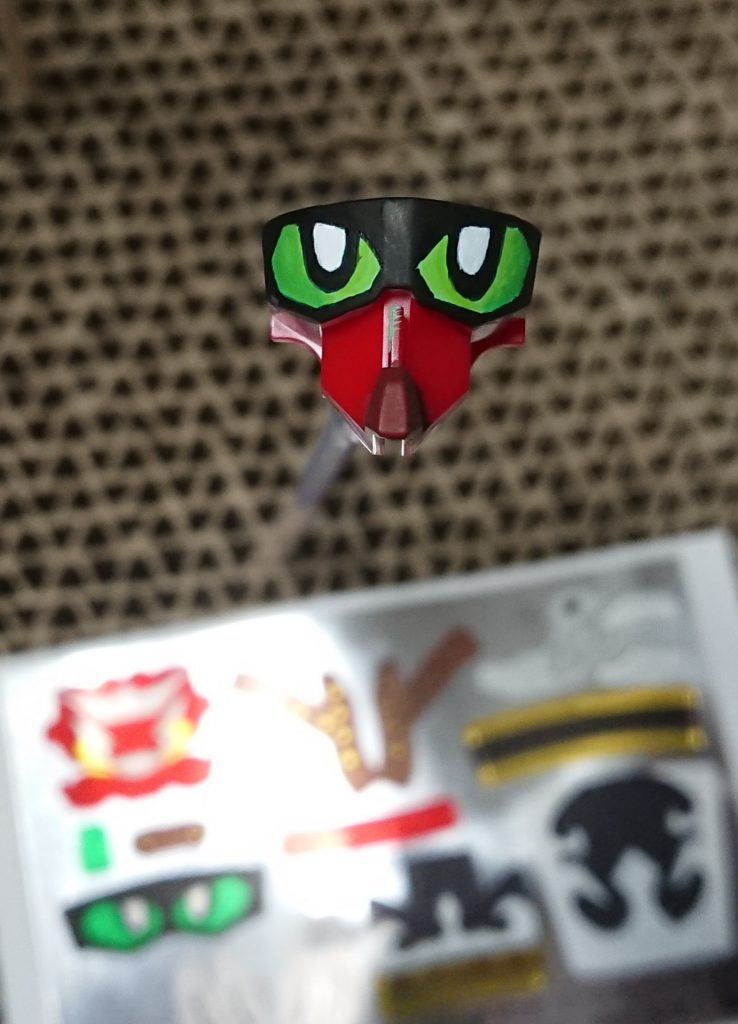 シールと全然違って塗った途端に生きててうわぁぁっ✨てなりました