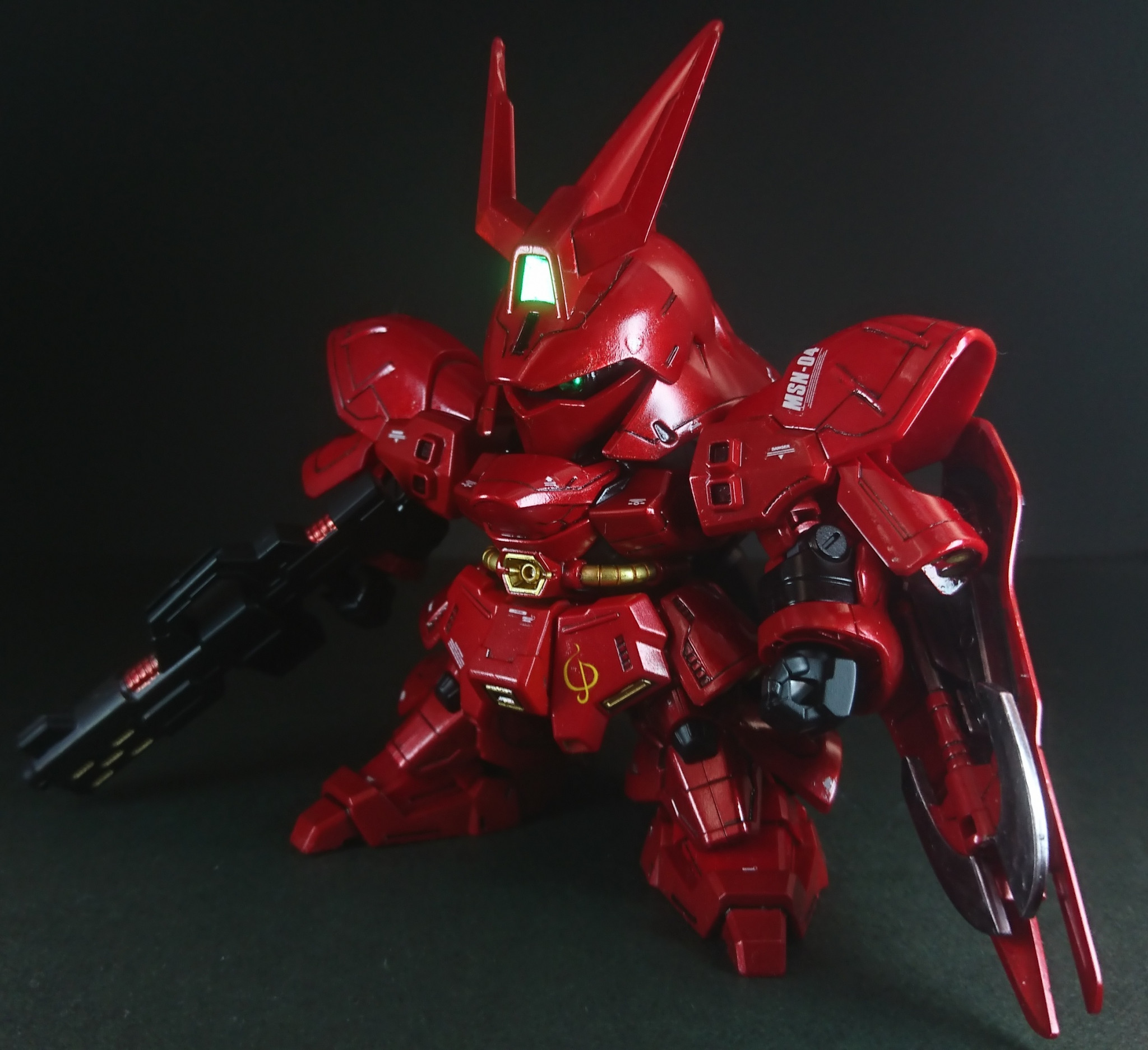 SDサザビー【キャンディ塗装】｜じっぷさんのガンプラ作品｜GUNSTA