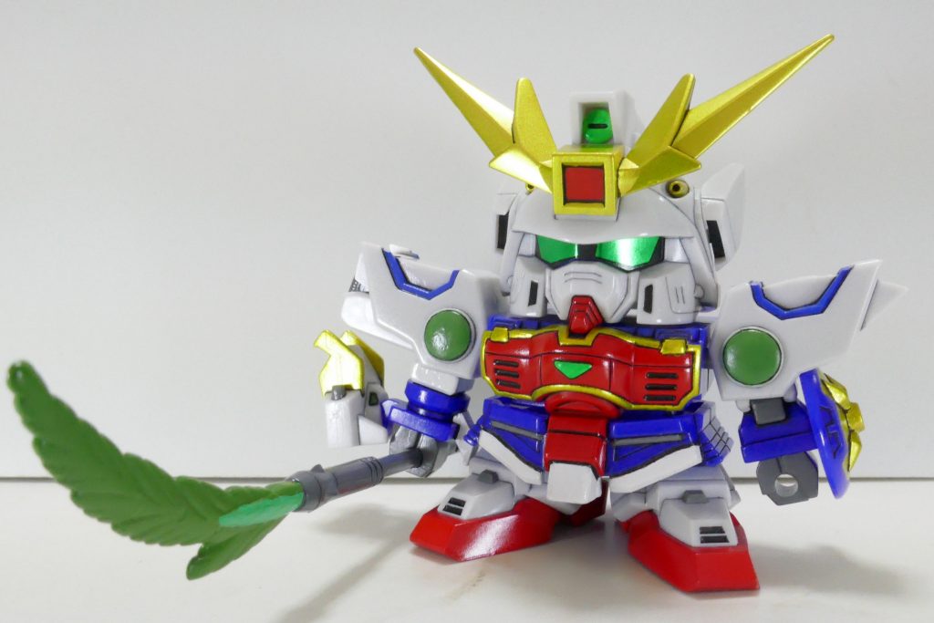 シェンロンガンダム。胸部の塗装が難しかったです(;^_^A