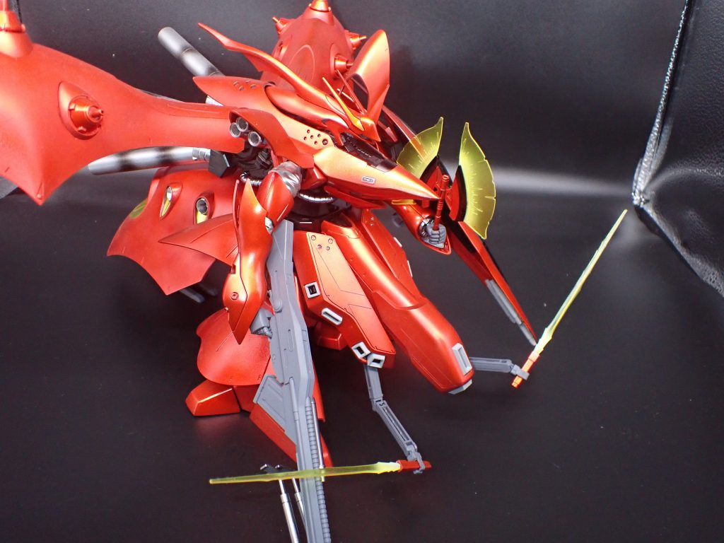 キャンディ塗装を目指しましたが余りうまくできなかったです。今後に生かせればと思います。