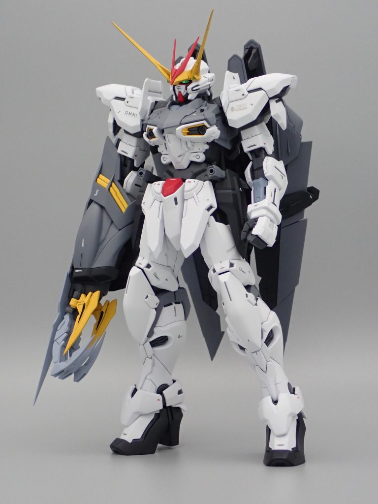 アンテナや爪のシャープ化と肩の大型化、トリケロス改のギミック排除が主な改造内容です。