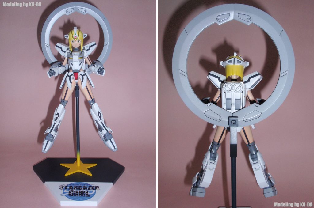 スターゲイザーガンダムのMS少女で、当方3人目のMS少女となります。無可動なので、動きは感じられないかもしれません。