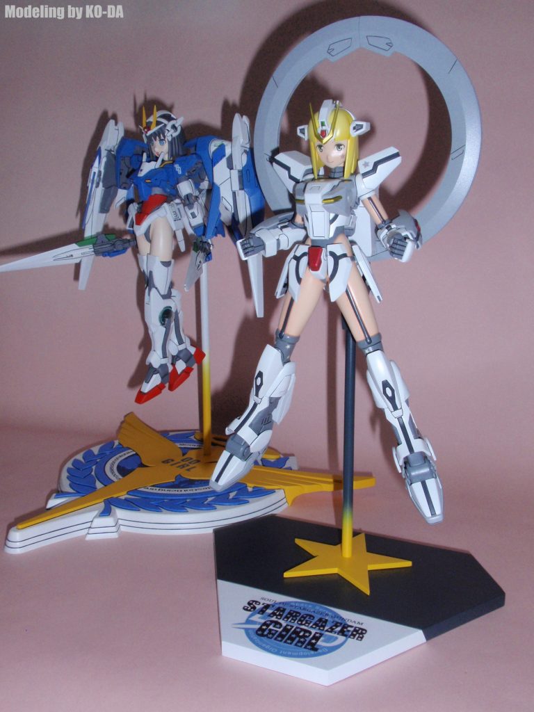 最後に、3年先輩のダブルオーさんと。ここに載せた画像とは違う物をこちら(https://modelers-g.jp/members/71321)にも載せています。興味がありましたら、覗いてみていただけたら幸いです。