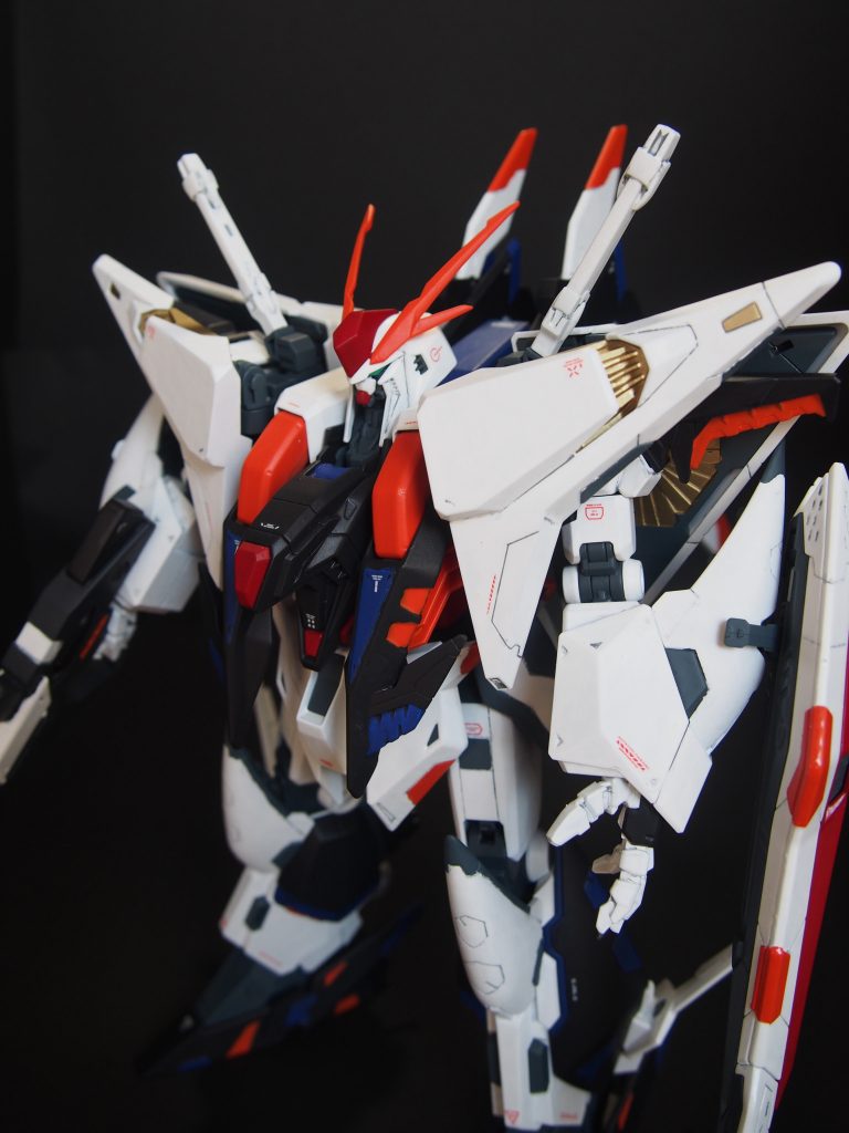 初めての筆塗り全塗装初めてのプロポーション変更(首1.5mm短縮、脚部11mm延長)初めてのデカール