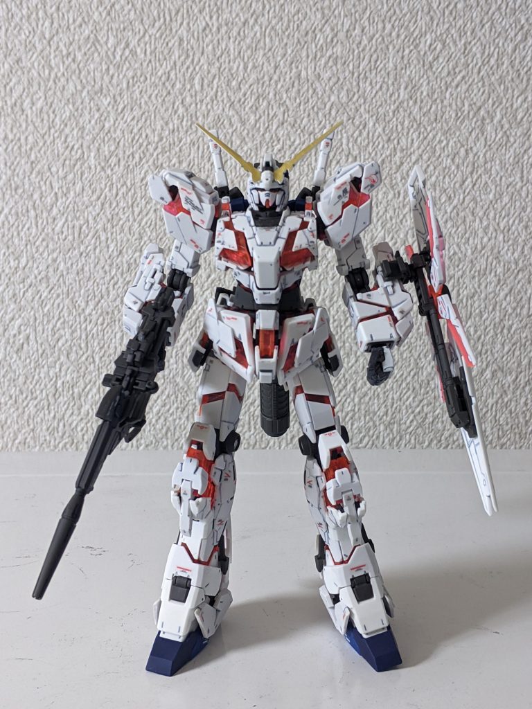 フロントです。一部デカールが無くなったので無い部分もありますが、何とか形には成りました😅