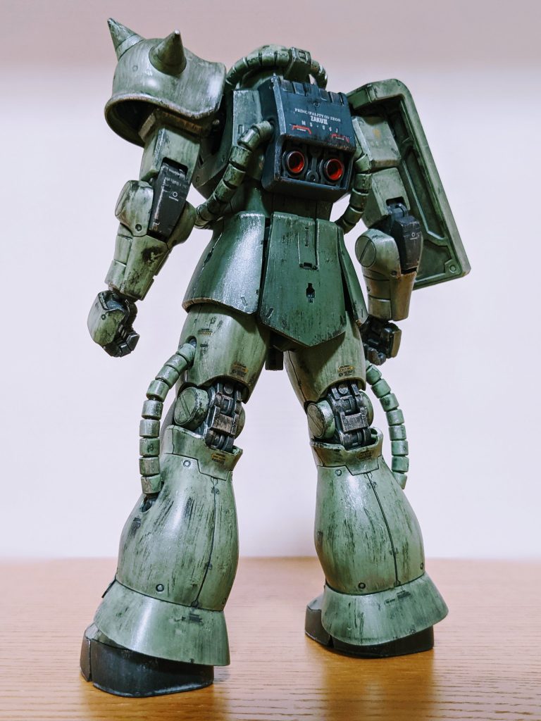 量産機と言う事で、デカールはほぼなし(力が入らなかったのはここだけの話w)