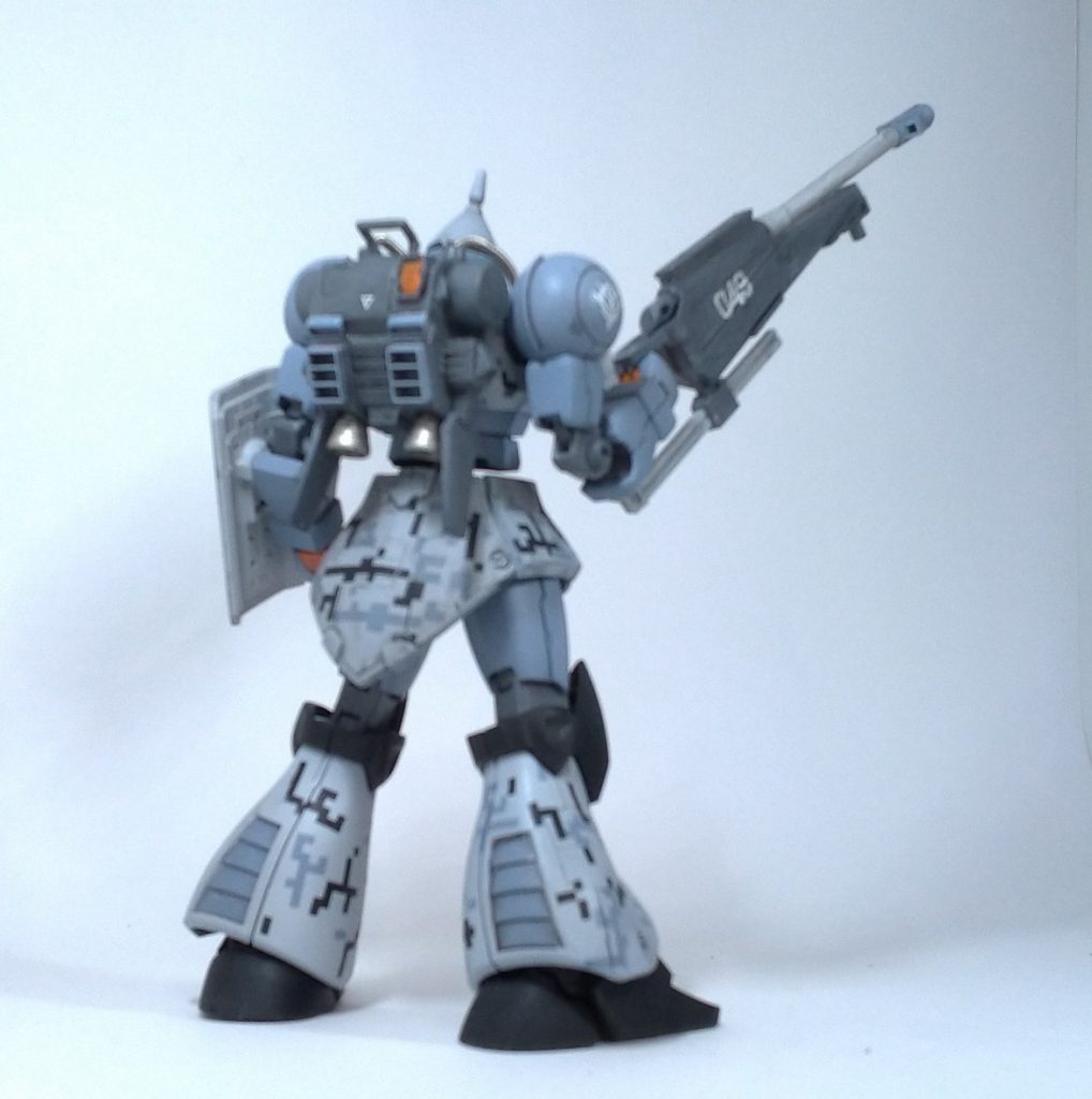 HGUCギャンリバイブ改造 ギャン砲撃戦仕様–2枚目/制作者:tsuttii218