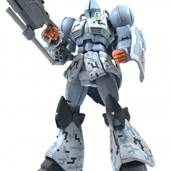 HGUCギャンリバイブ改造　ギャン砲撃戦仕様