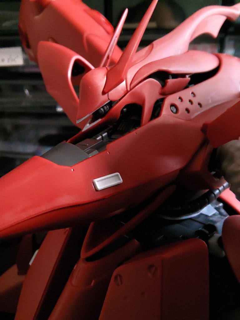 頭部幅狭め0.3ミリプラ板にて