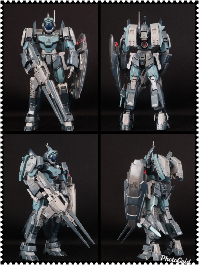 武装装備して、各アングルから。