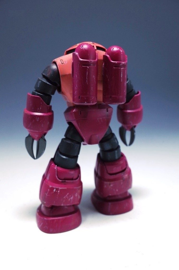 　1/144 HGUC シャア専用ズゴック　–4枚目/制作者：だんくら工房・mk戦車