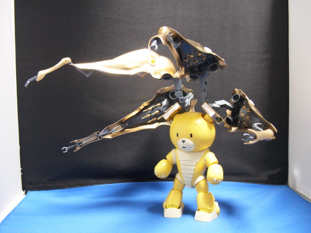 可動域が半端ないですねがおー！