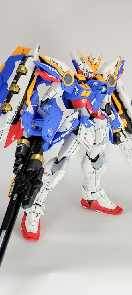 胸部センサーはハイキューパーツのVCドームです。これを使いたいがために最近ウイングガンダムばかり作っていました。