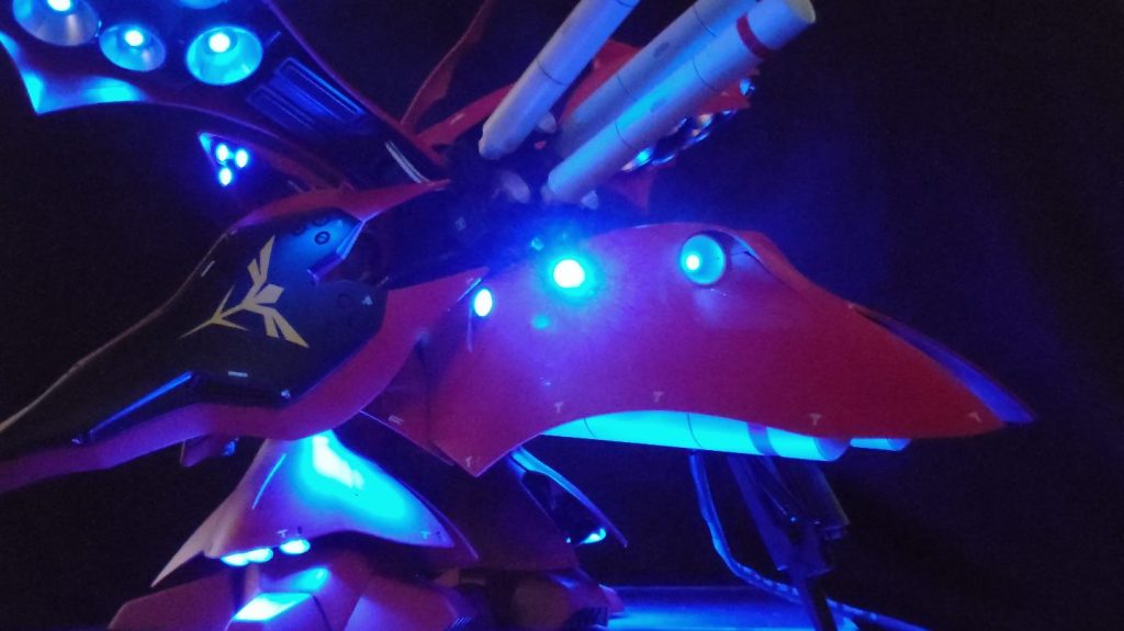 HGUC ナイチンゲール 電飾仕様–2枚目/制作者：Haru