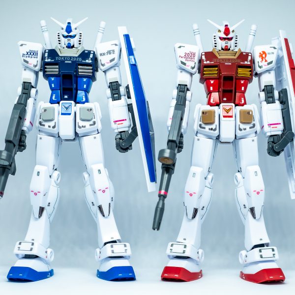 RX78-2ガンダム　オリンピック パラリンピックエンブレム
